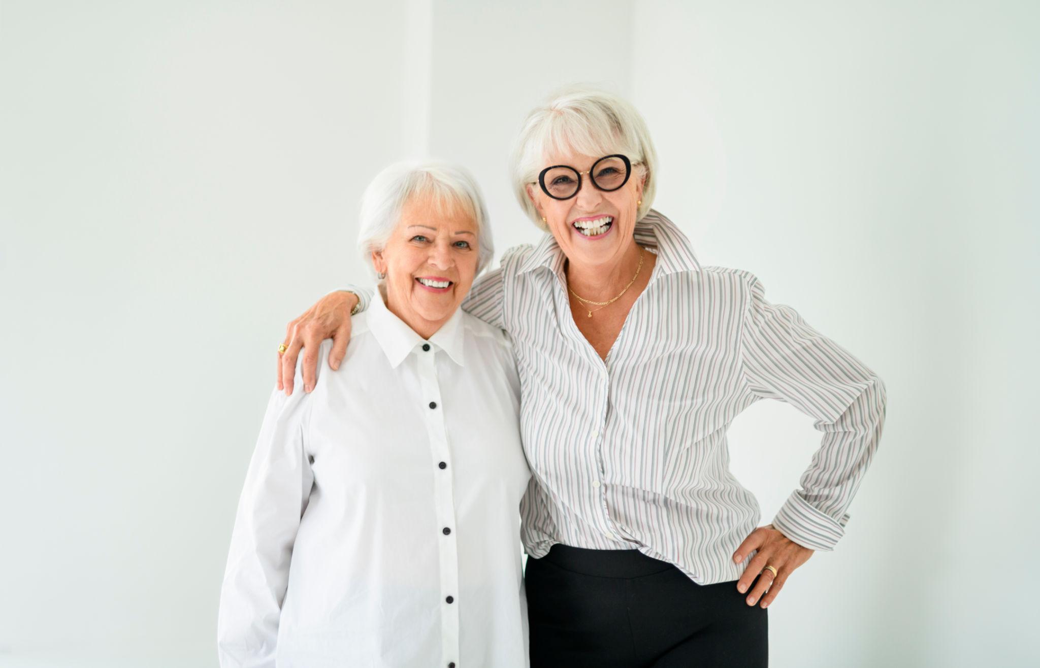 Senior Women enjoying life